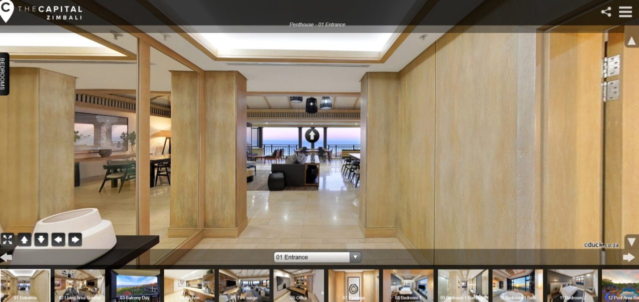 Penthouse | The Capital Zimbali | 360 Virtual Tour