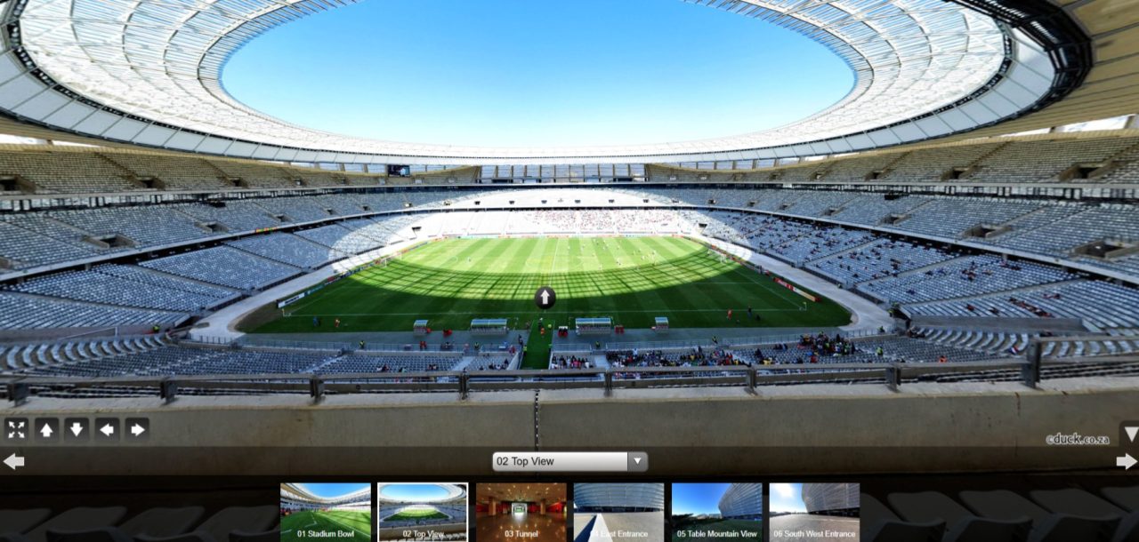 Cape Town Stadium | Embedded 360° Virtual Tour